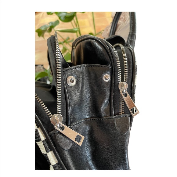 Circa 1980’s checkered Retro breakdancing Satchel Bag by Beau and Ashe - Picture 7 of 11